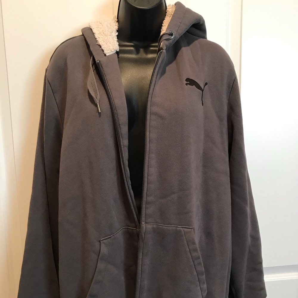 Grey Puma sweater